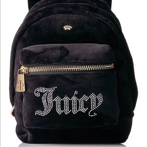 BEL AIR BIJOUX ULTRA LUXE VELOUR MINI BACKPACK